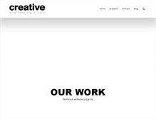 Tablet Screenshot of creativeengineeringstudio.com